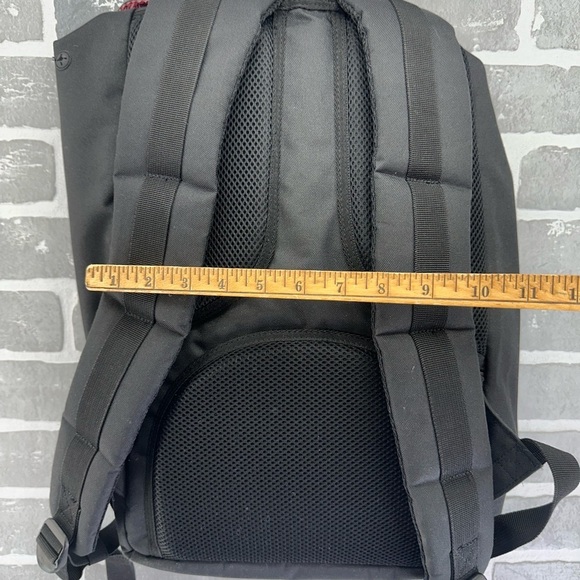 Herschel Black‎ and Red Little American Backpack main image 8